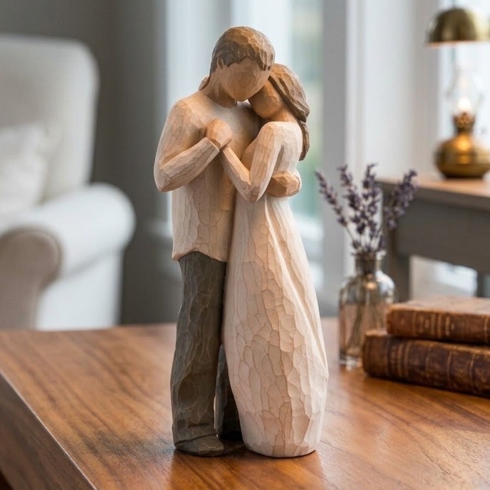 Vintage Willow Tree Promise Sculpted Figure Couple Susan Lordi Demdaco 2003